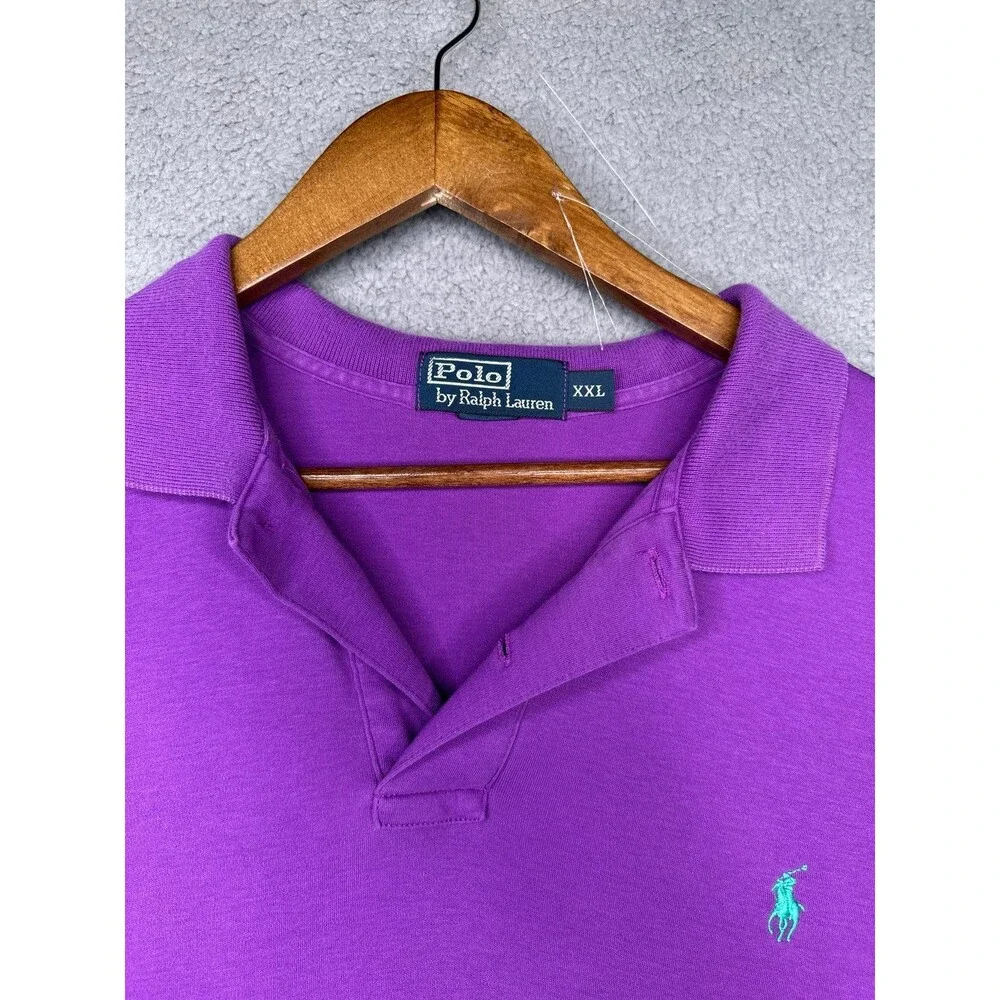 Polo by Ralph Lauren golf polo purple size 2x Clemson Baltimore